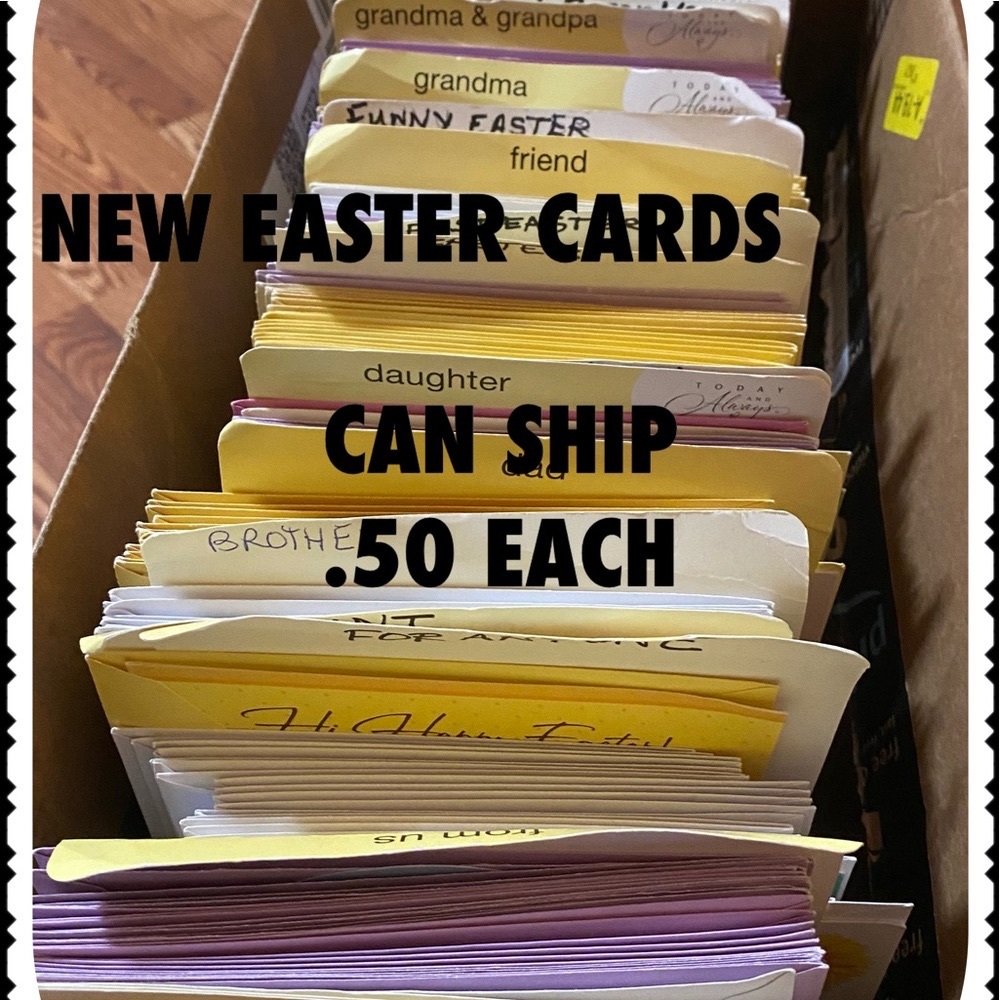 New Easter Cards READ DESCRIPTION 1st